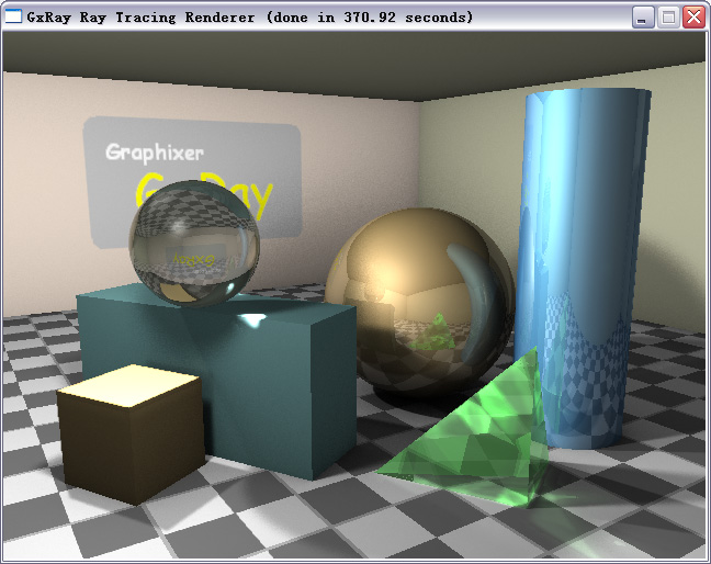 GxRay Render result 2